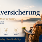 Glückliches Seniorenpaar am See als Symbol für finanzielle Sicherheit durch eine private Rentenversicherung.