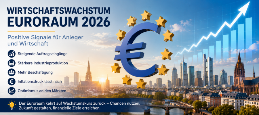 Wirtschaftswachstum im Euroraum 2026 – steigende Konjunktur und Börsenentwicklung