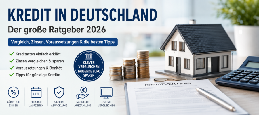 Kredit in Deutschland vergleichen und günstige Finanzierung finden